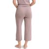 imageJockey Womens Loungewear Cotton Modal Crop PantTwilight Sands