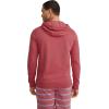 imageJockey Mens Loungewear Cotton Blend Fleece HoodieMalibu Red