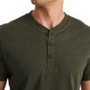 imageJockey Outdoors Mens Casualwear Short Sleeve HenleyBrunswick Heather