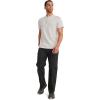 imageJockey Outdoors Mens Casualwear Short Sleeve HenleyGrey Henley Stripe