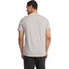 imageJockey Outdoors Mens Casualwear Short Sleeve HenleyGrey Henley Stripe