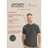 imageJockey Outdoors Mens Casualwear Short Sleeve HenleyHenley Stripe Blues