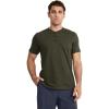 imageJockey Outdoors Mens Casualwear Short Sleeve HenleyBrunswick Heather