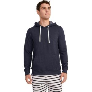 imageJockey Mens Loungewear Cotton Blend Fleece HoodieTrue Navy Heather
