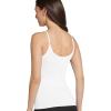 imageJockey Womens Shapewear Skimmies Ultralight Smoothing CamiWhite