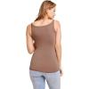 imageJockey Womens Undershirt Supersoft CamiAlmond