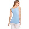imageJockey Womens Undershirt Supersoft CamiShoal Blue