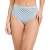 imageJockey Womens Underwear Plus Size Elance Brief  6 PackWinter SprigHydrangeaSeaCoral Mist HeatherCoveWhite