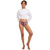 imageJockey Womens Underwear Supersoft Hipster  3 PackDreamy Floral ThicketPrimrose PinkPurple Haze