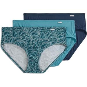 imageJockey Womens Underwear Supersoft Hipster  3 PackBlue Plume