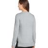 imageJockey Womens Loungewear French Terry SweatshirtLight Grey Heather