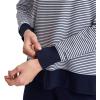 imageJockey Womens Loungewear French Terry SweatshirtNavy Jess Stripe