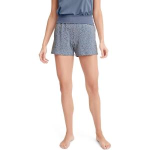 imageJockey Womens Loungewear Cotton Modal Foldover ShortSplatter Dot