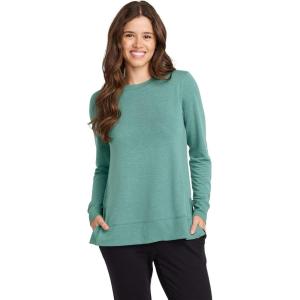 imageJockey Womens Loungewear French Terry SweatshirtAquamarine Heather