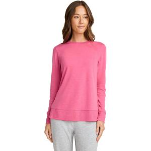 imageJockey Womens Loungewear French Terry SweatshirtFruit Punch Heather