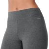 imageJockey Womens Activewear Cotton Stretch Judo LeggingCharcoal Grey Heather