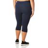 imageJockey Womens Activewear Cotton Stretch Judo LeggingDark Navy