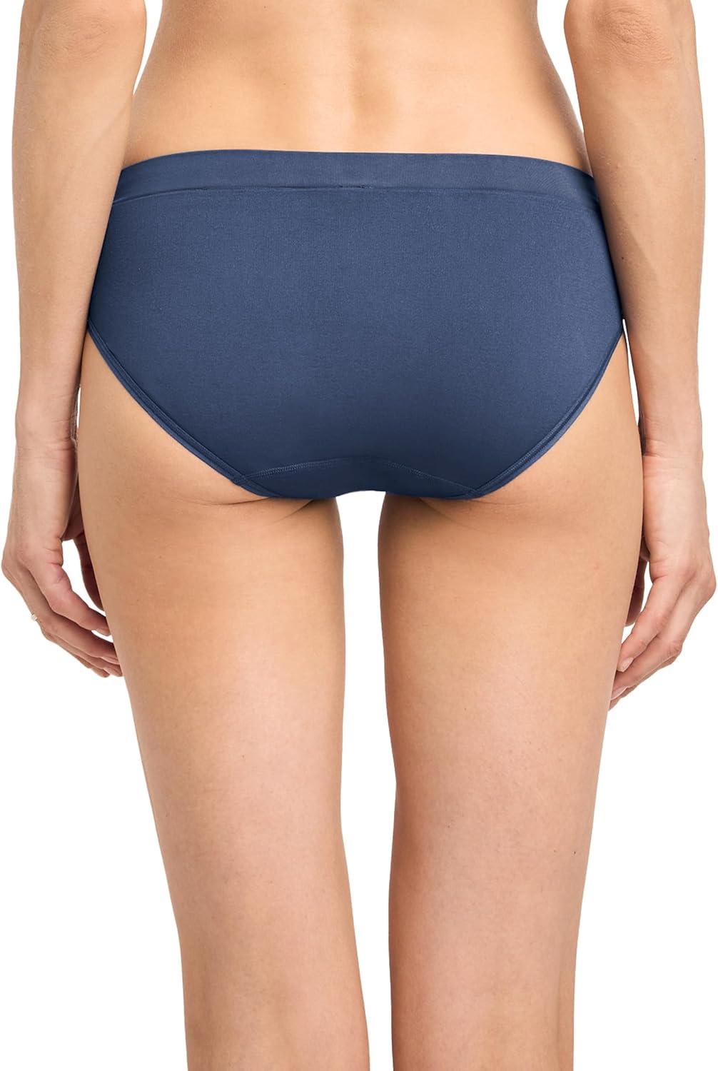 imageJockey Womens Underwear Seamfree BikiniNocturne Blue