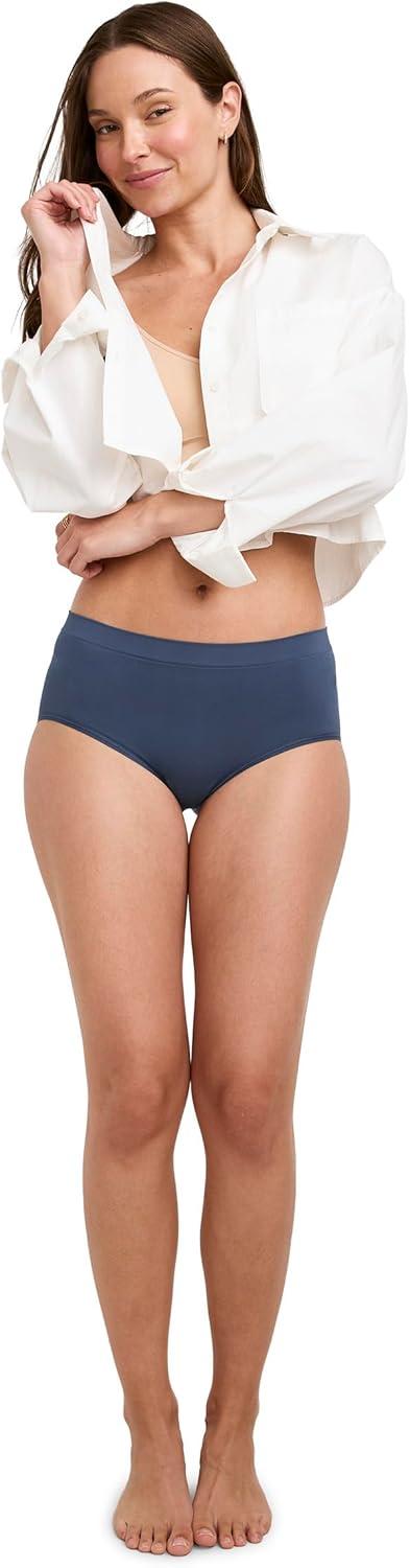 imageJockey Womens Underwear Seamfree BriefNocturne Blue