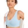 imageJockey Womens Bra Modern Micro Stretch Seamfree BraletteBleached