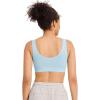 imageJockey Womens Bra Modern Micro Stretch Seamfree BraletteBleached