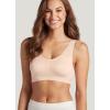 imageJockey Womens Bra Modern Micro Stretch Seamfree BraletteLight