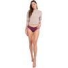 imageJockey Womens Underwear Seamfree BikiniPlum Stripe
