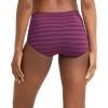 imageJockey Womens Underwear Seamfree BriefPlum Stripe