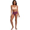 imageJockey Womens Underwear Seamfree BriefPlum Stripe