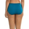 imageJockey Womens Underwear Seamfree BriefReally Teal Stripe