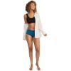 imageJockey Womens Underwear Seamfree BriefReally Teal Stripe