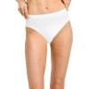 imageJockey Womens Underwear Seamfree HiCut  3 PackWhite