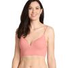 imageJockey Womens Bra Natural Beauty Seamfree Molded Cup BraletteRose Wine