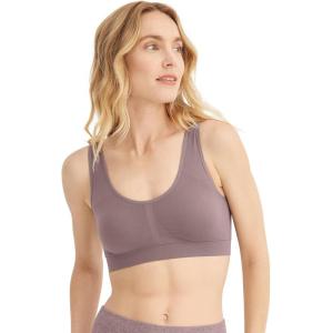 imageJockey Womens Bra Modern Micro Stretch Seamfree BraletteTwilight Sands