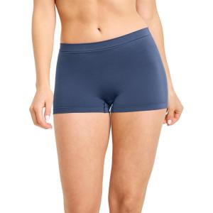 imageJockey Womens Underwear Seamfree BoyshortNocturne Blue