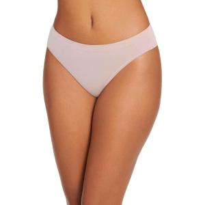 imageJockey Womens Underwear Smooth ampamp Shine Seamfree ThongCoral Mist