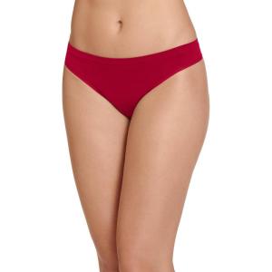 imageJockey Womens Underwear Smooth ampamp Shine Seamfree ThongRed
