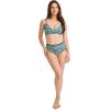 imageJockey Womens Underwear Organic Cotton Stretch Logo Modern Brief  3 PackCoastline Mix