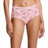 imageJockey Womens Underwear Organic Cotton Stretch Logo Modern Brief  3 PackDew Candy
