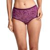 imageJockey Womens Underwear Organic Cotton Stretch Logo Modern Brief  3 PackLilac Cascade