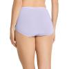 imageJockey Womens Underwear Worry Free Cotton Stretch Moderate Absorbency BriefViolet Veil