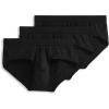 imageJockey Mens Underwear Hypersoft 360 Brief  3 PackBlack