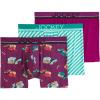 imageJockey Mens Underwear True Style 4quot Trunk  3 PackCandy Royale