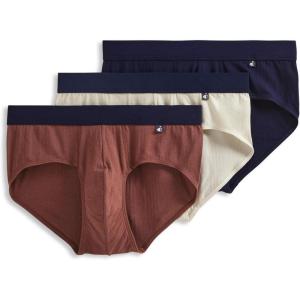 imageJockey Mens Underwear Hypersoft 360 Brief  3 PackSandy Shore
