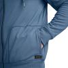 imageJockey Mens Casualwear Full Zip Fleece HoodieNocturne Blue