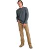 imageJockey Outdoors Mens Casualwear Long Sleeve HenleyBattleship