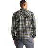 imageJockey Outdoors Mens Casualwear Long Sleeve Tech ShirtBlue Plaid