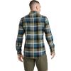 imageJockey Outdoors Mens Casualwear Slim Fit Flannel Field ShirtGlacier Plaid