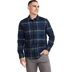 imageJockey Outdoors Mens Casualwear Flannel Field ShirtAlpine Plaid