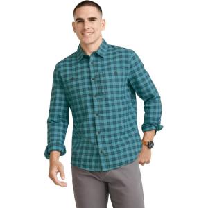 imageJockey Outdoors Mens Casualwear Flannel Field ShirtSouth Plaid